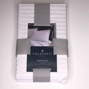 Fieldcrest Damask Standard Sateen Striped Sham